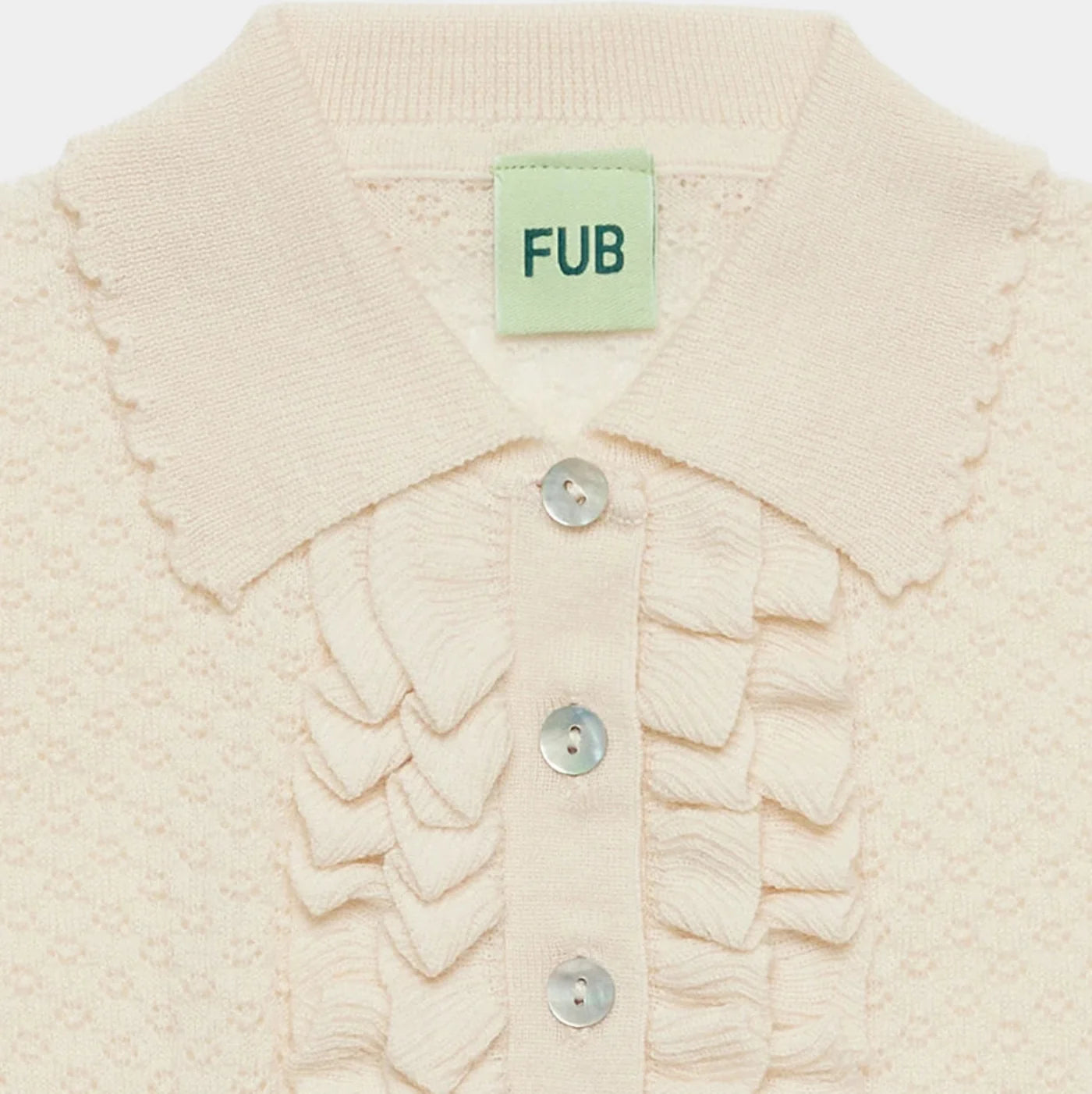 Frill Strickpullover