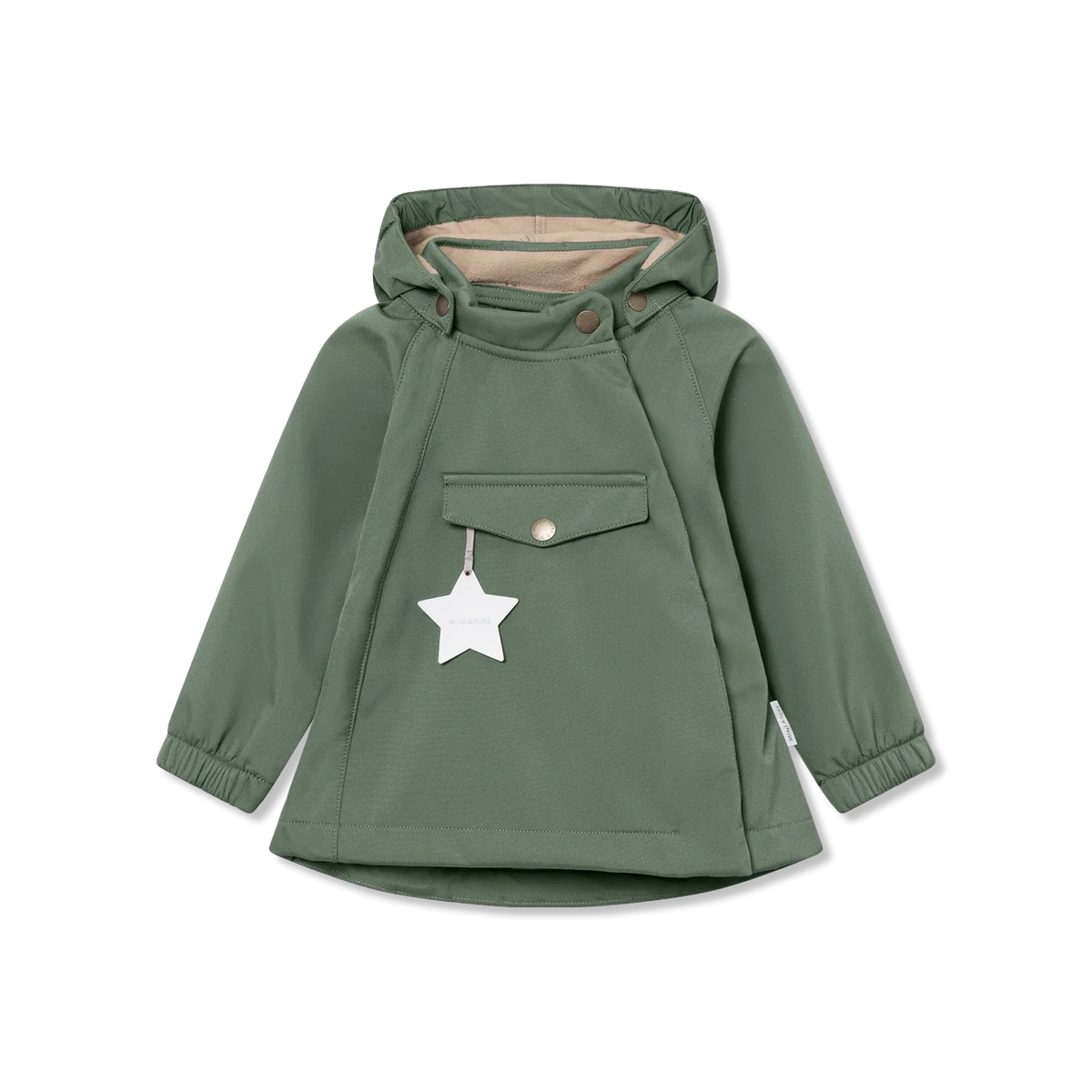 Mini a ture Matwai Softshelljacke – Dark Forest