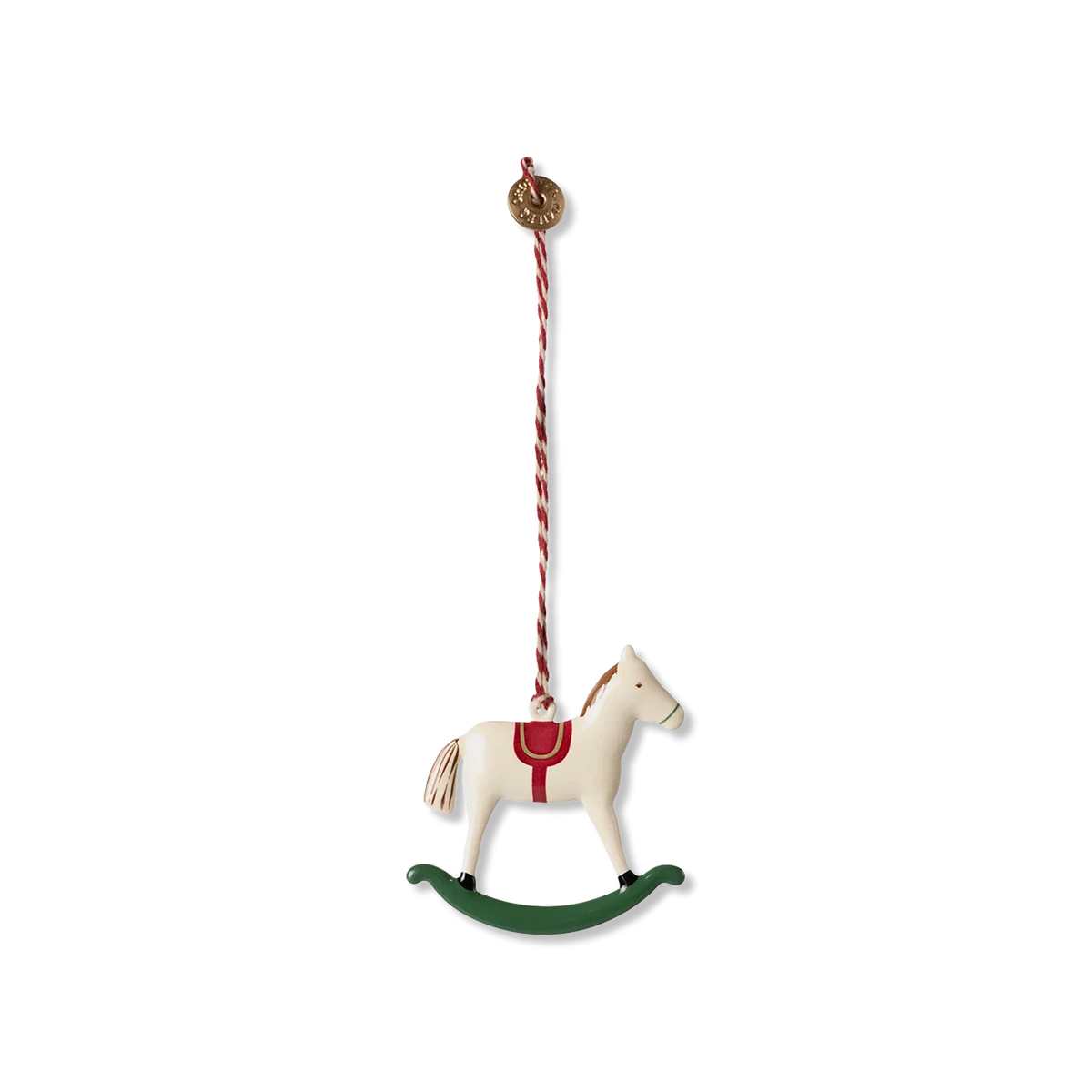 Gyngehest Weihnachtsanhänger
