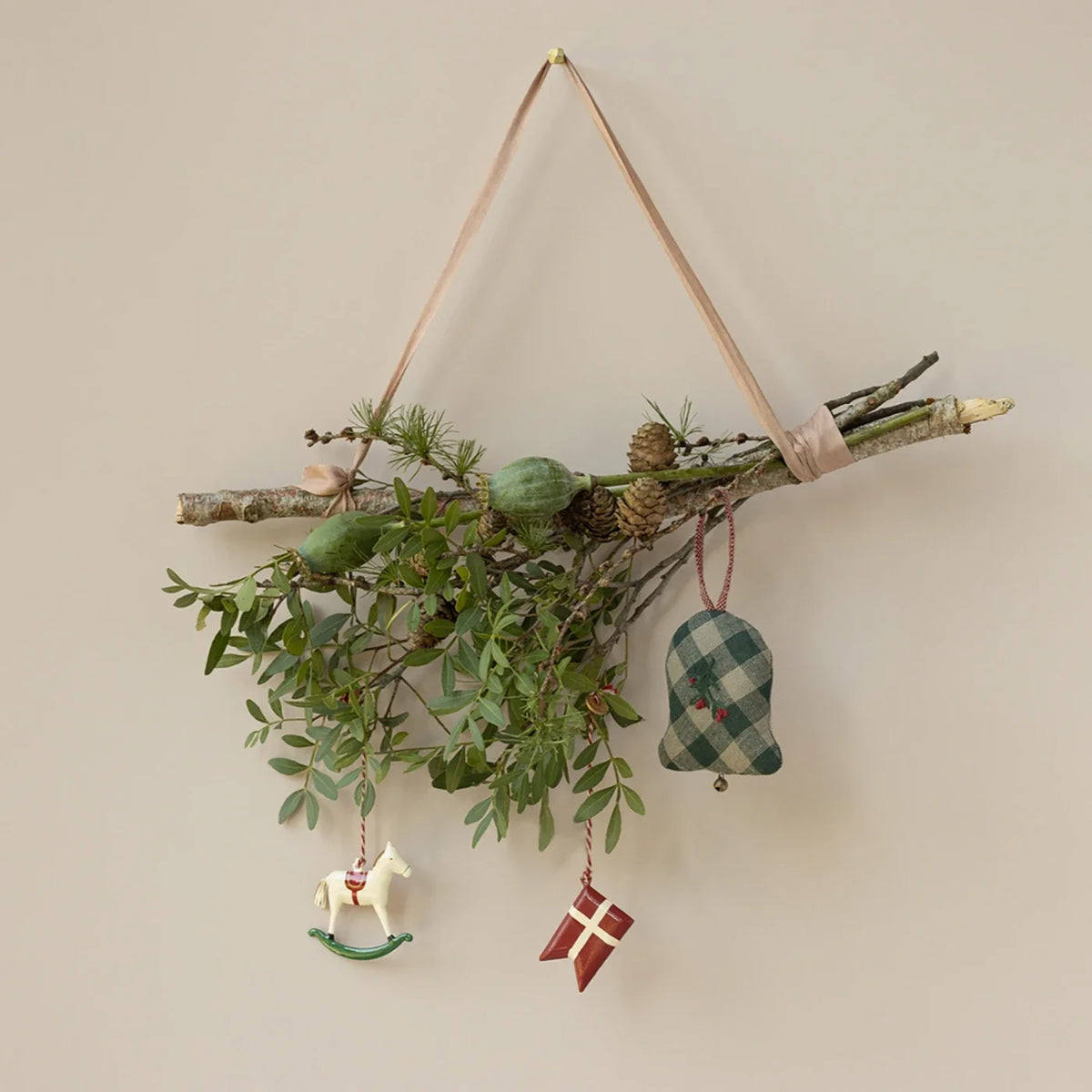 Dannebrog Weihnachtsanhänger