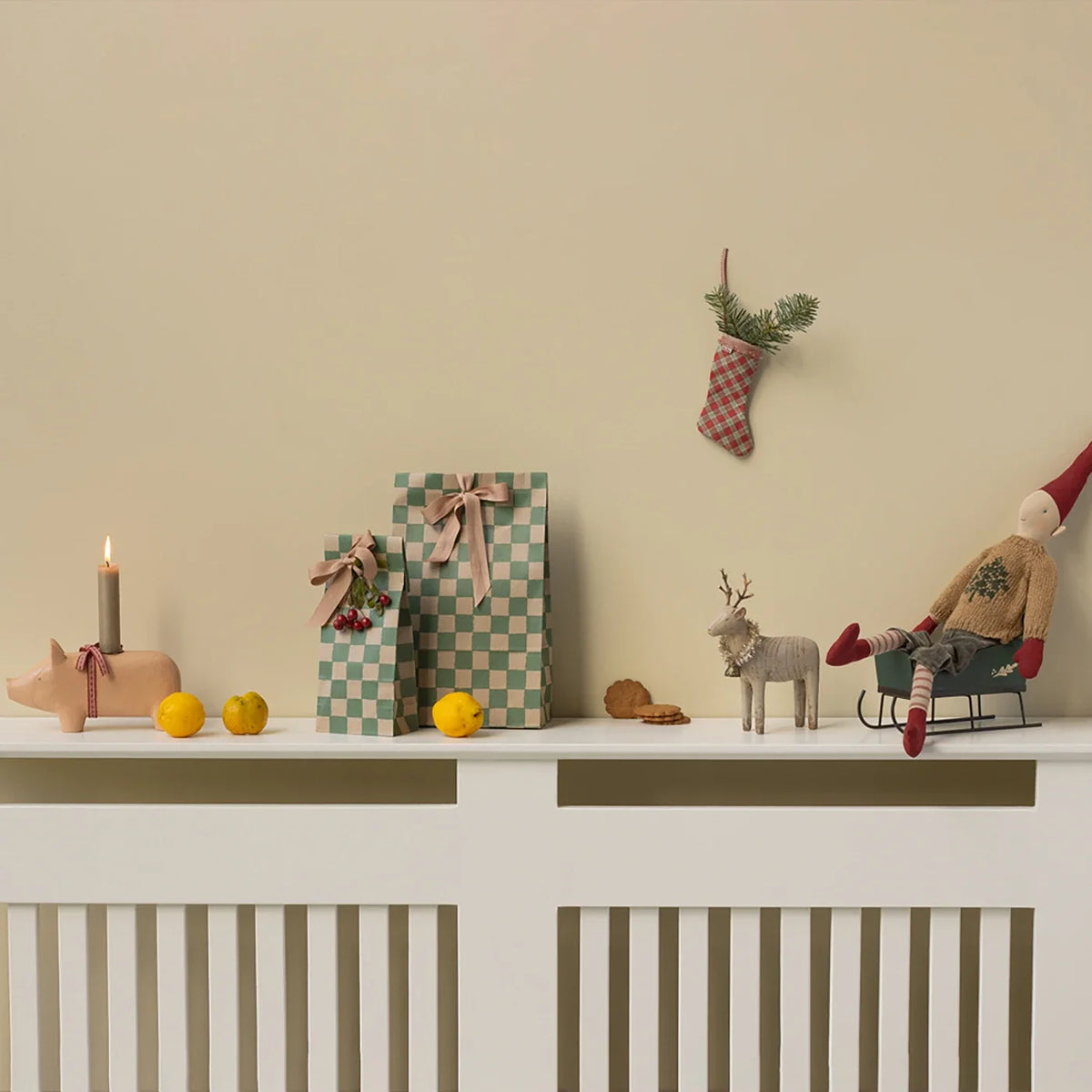 Strømpe Weihnachtsanhänger