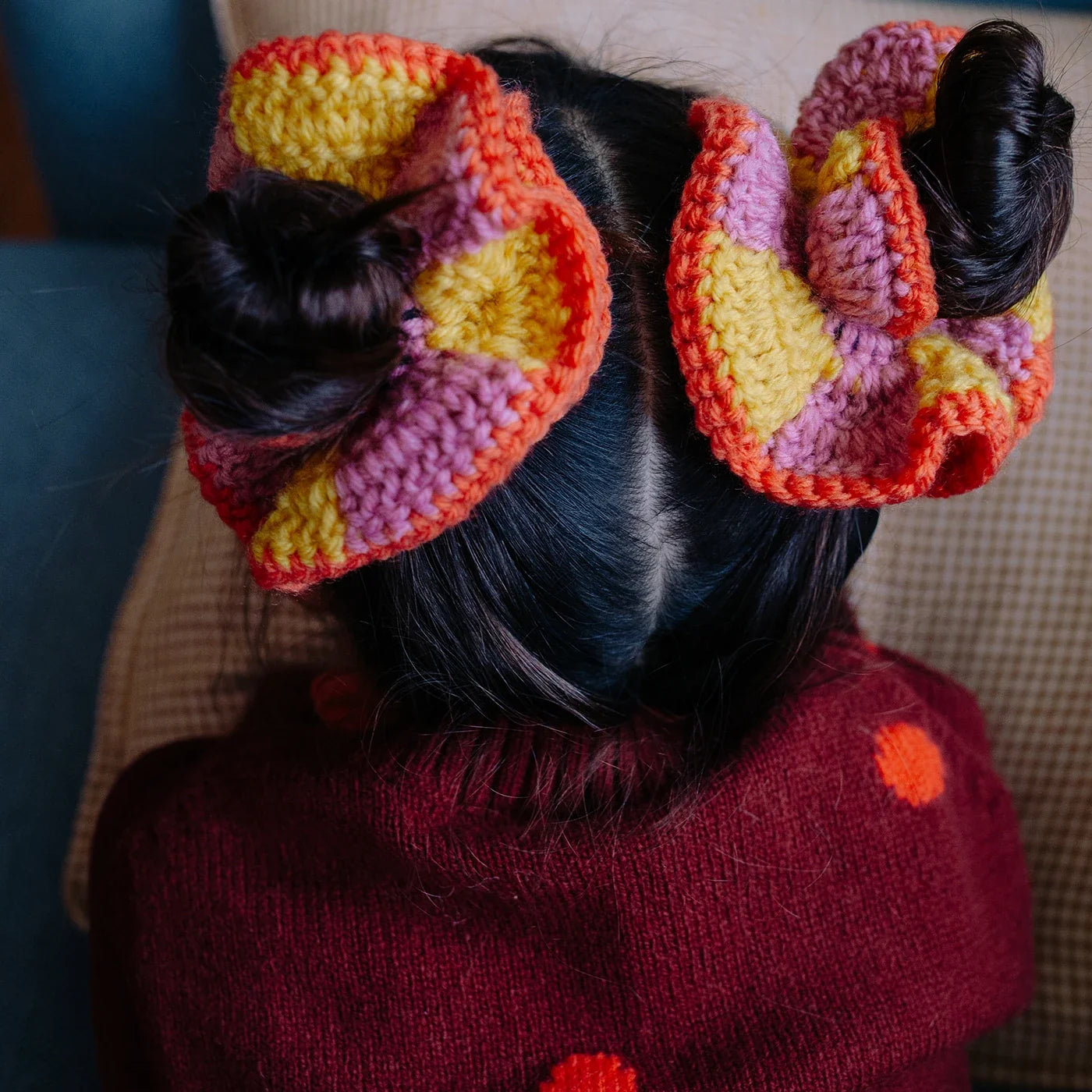 Scrunchie Hårelastik