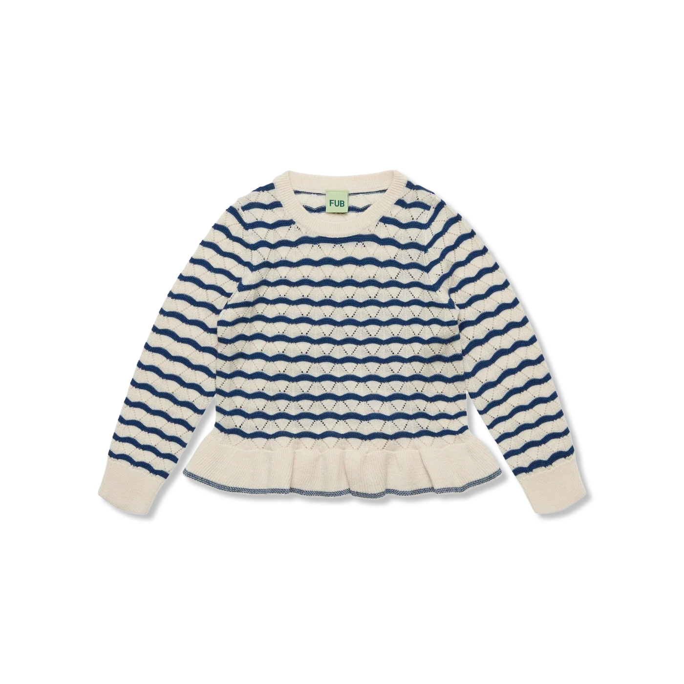 Pointelle Strickpullover