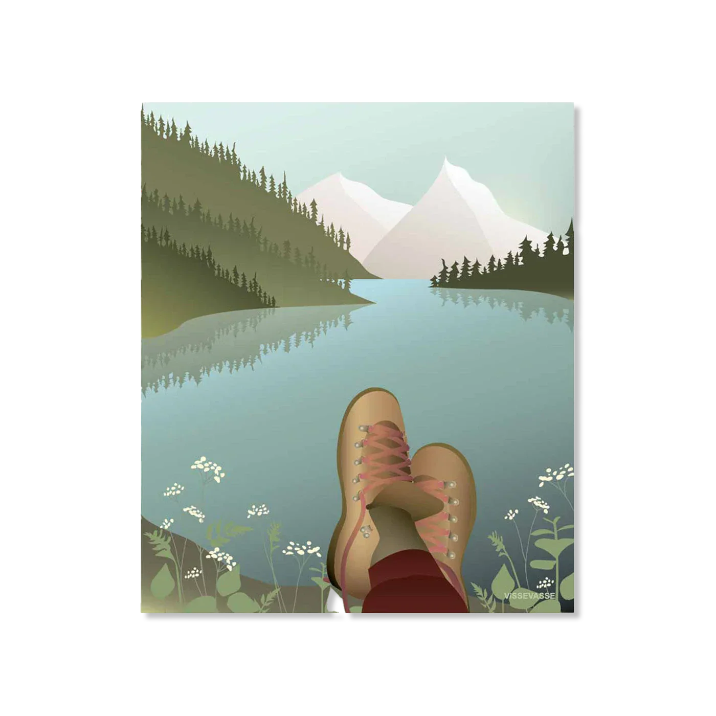 AFTER THE HIKE wanddekoration