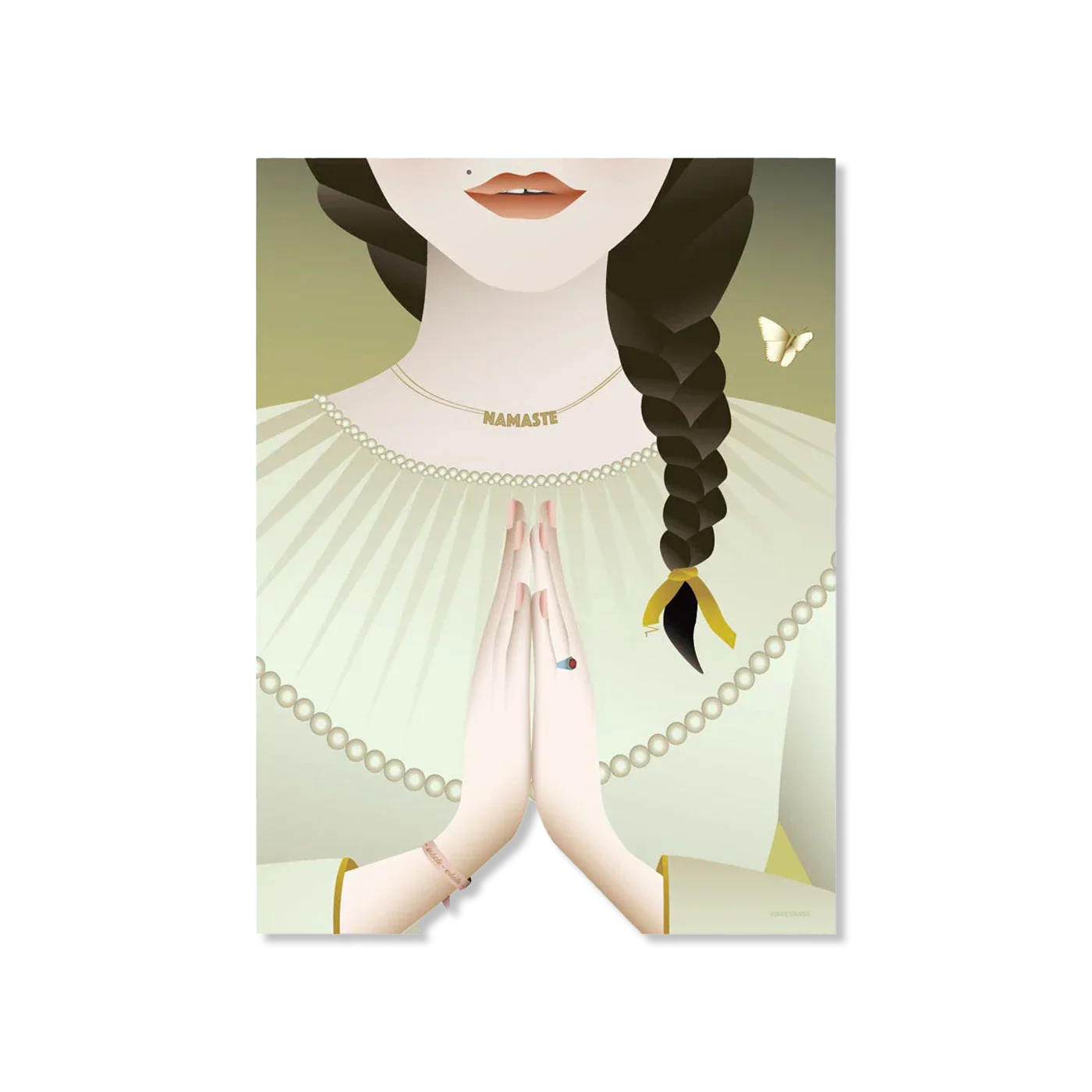 NAMASTE wanddekoration