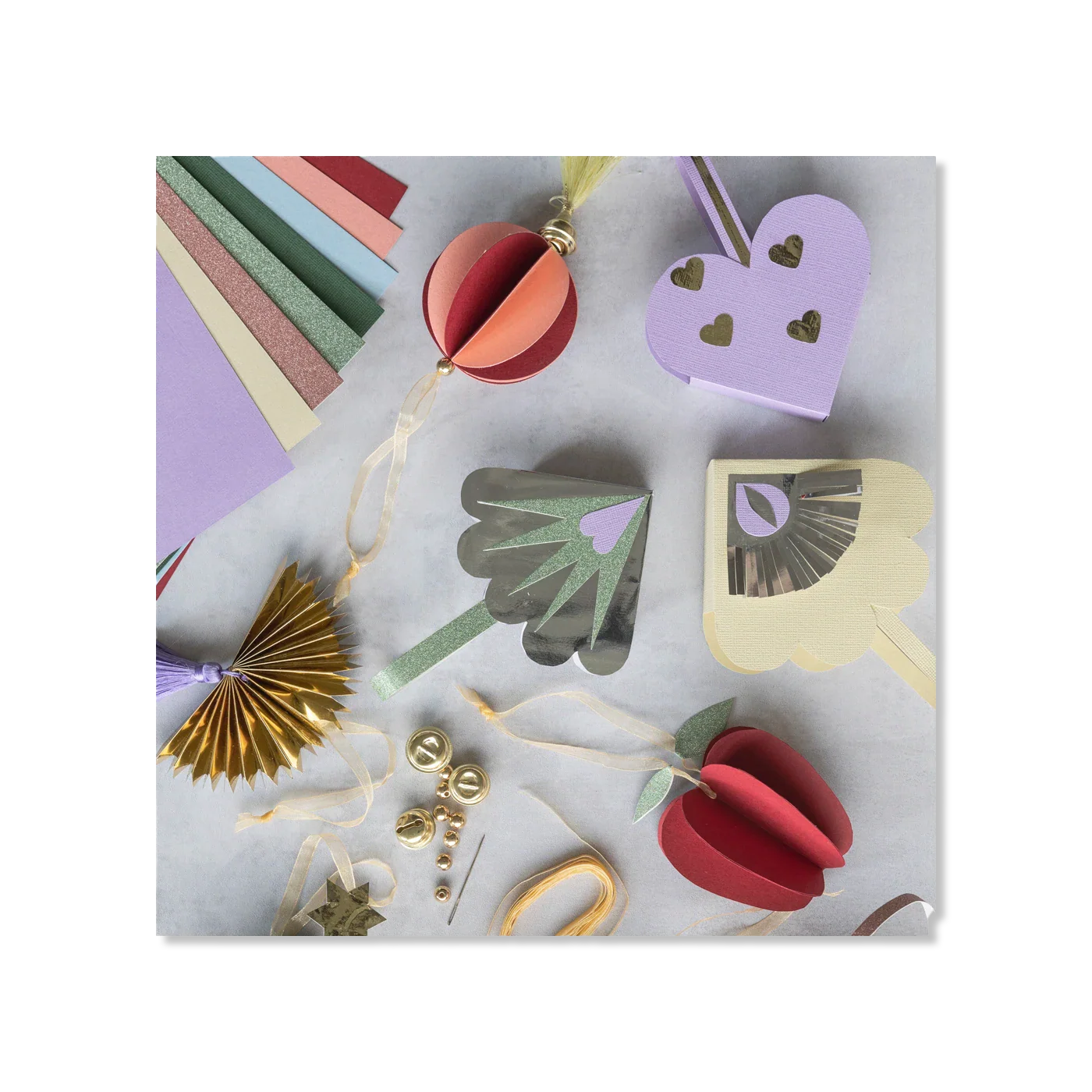 Papir juleklip kit weihnachten