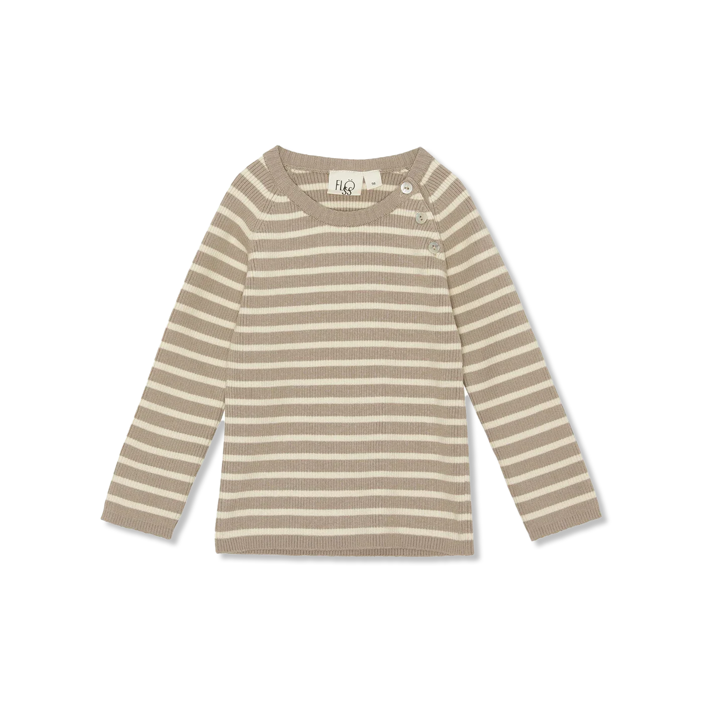 Flye rib langarmshirt