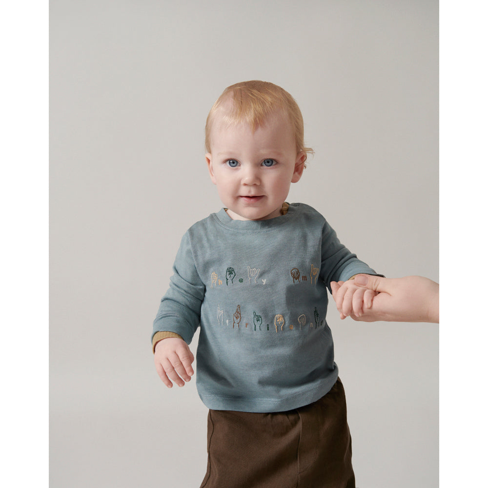 Ted langarmshirt