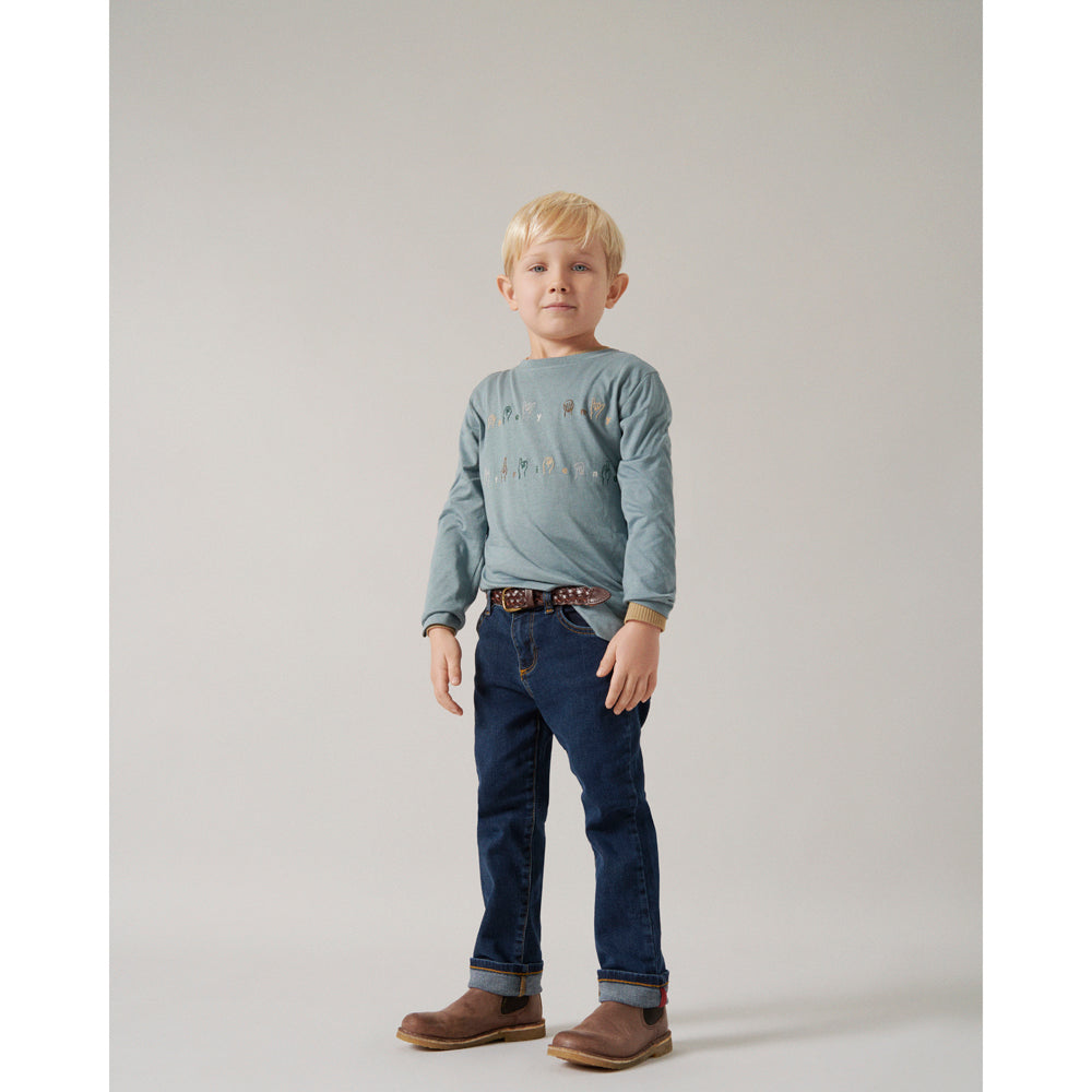 Ted langarmshirt