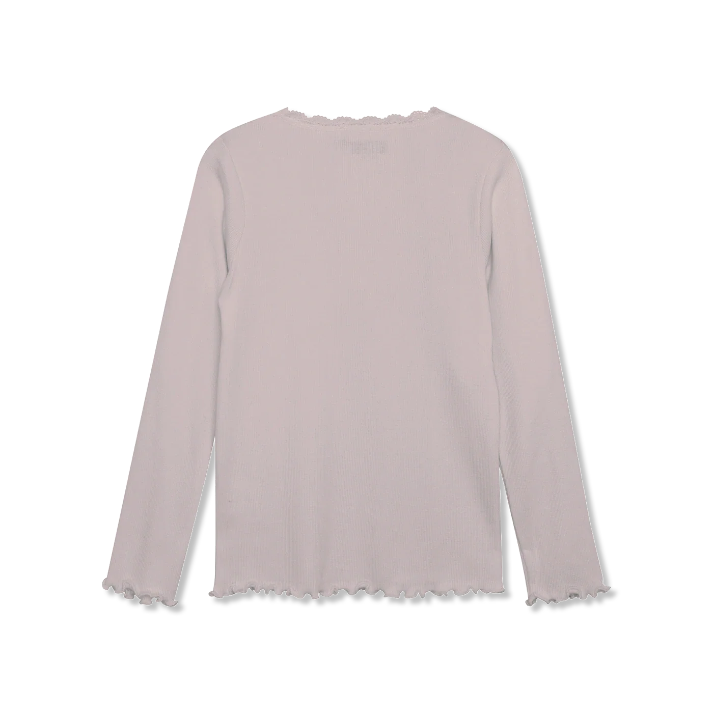 Rib langarmshirt