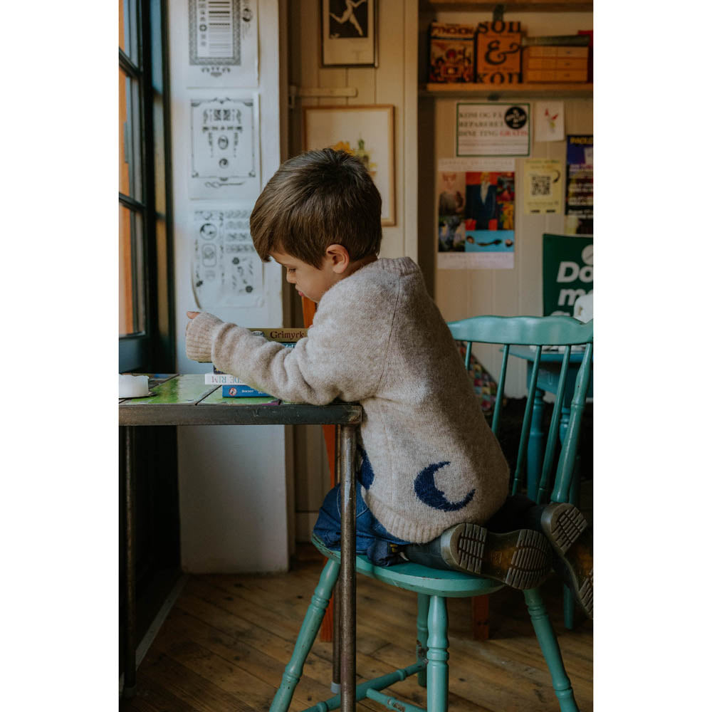 STAR MOON langarmshirt