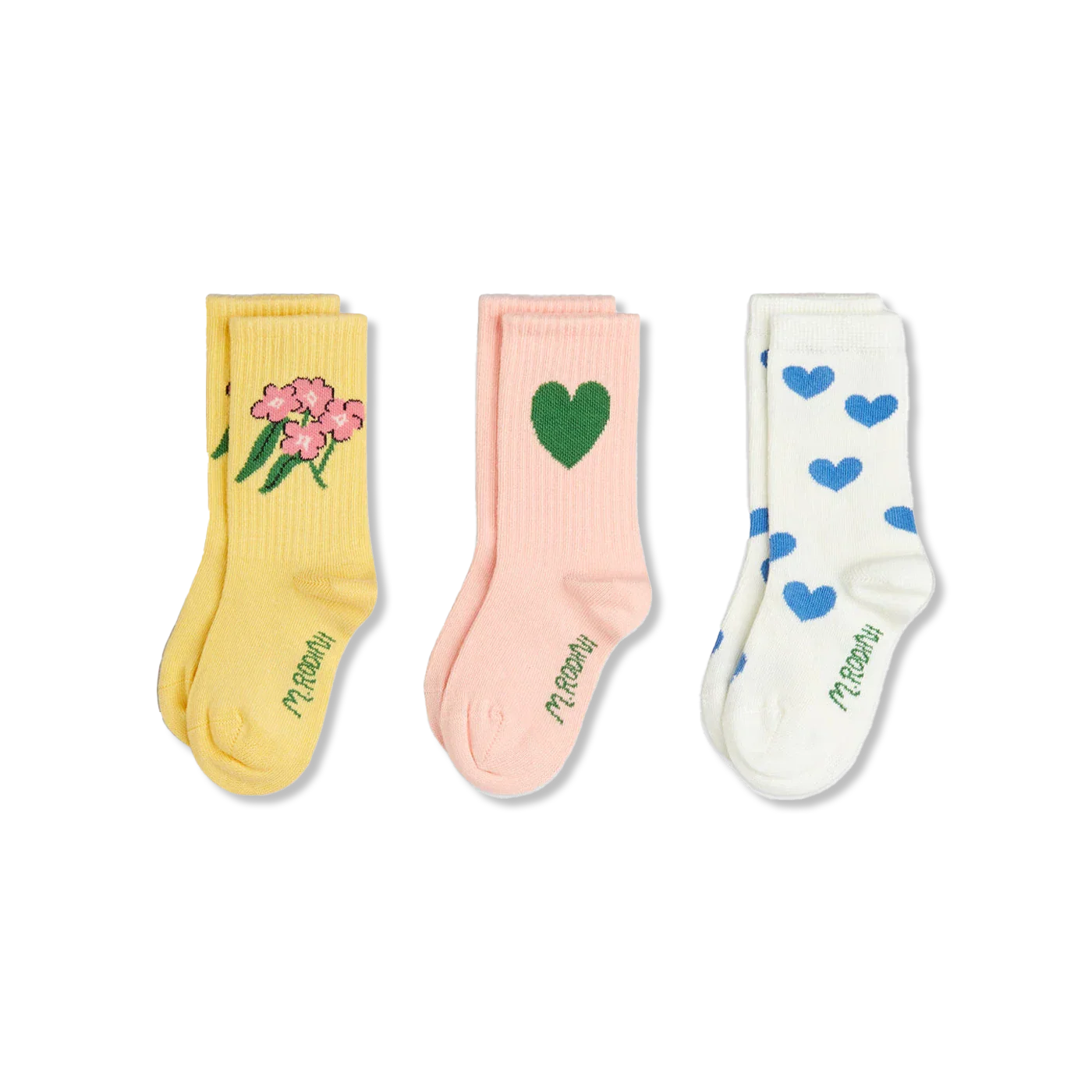 Alpine flowers socken