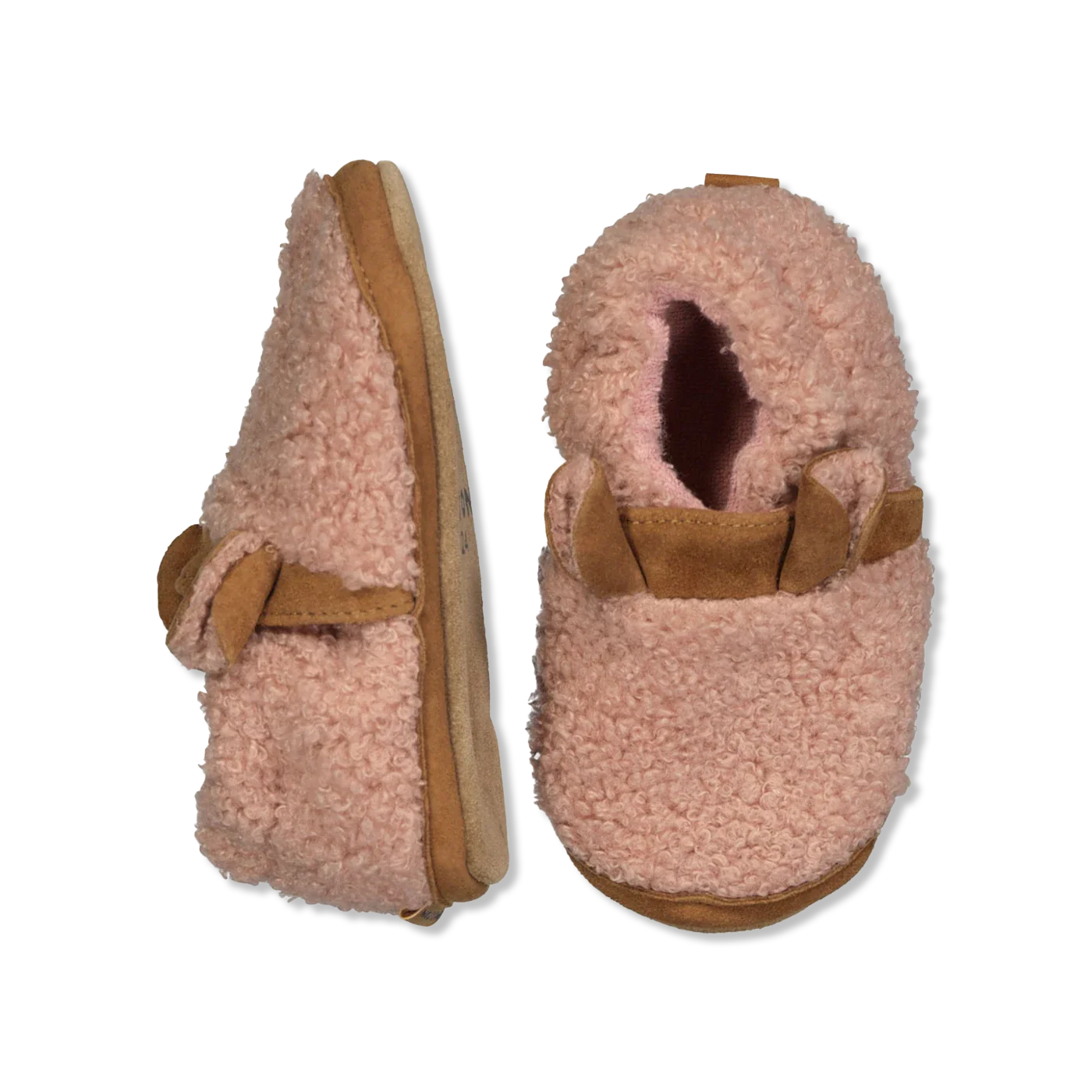 Fuzzy teddy hausschuhe