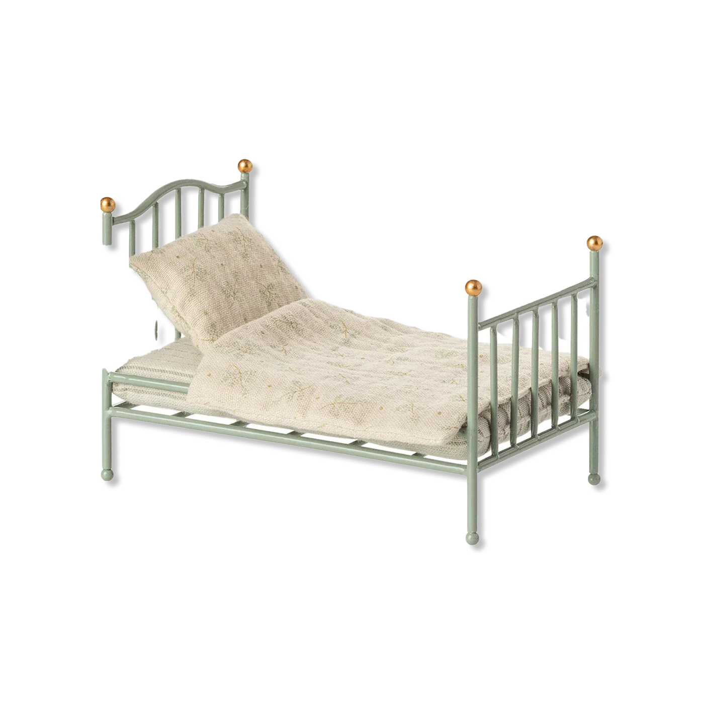 Vintage single bed puppen & Zubehör