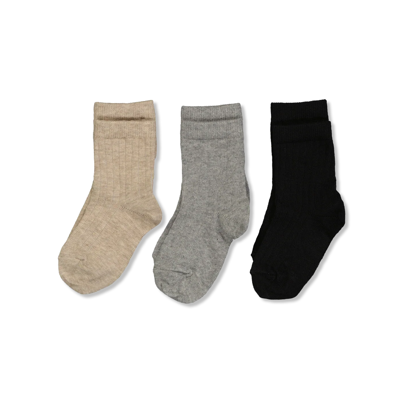 Cotton rib socken