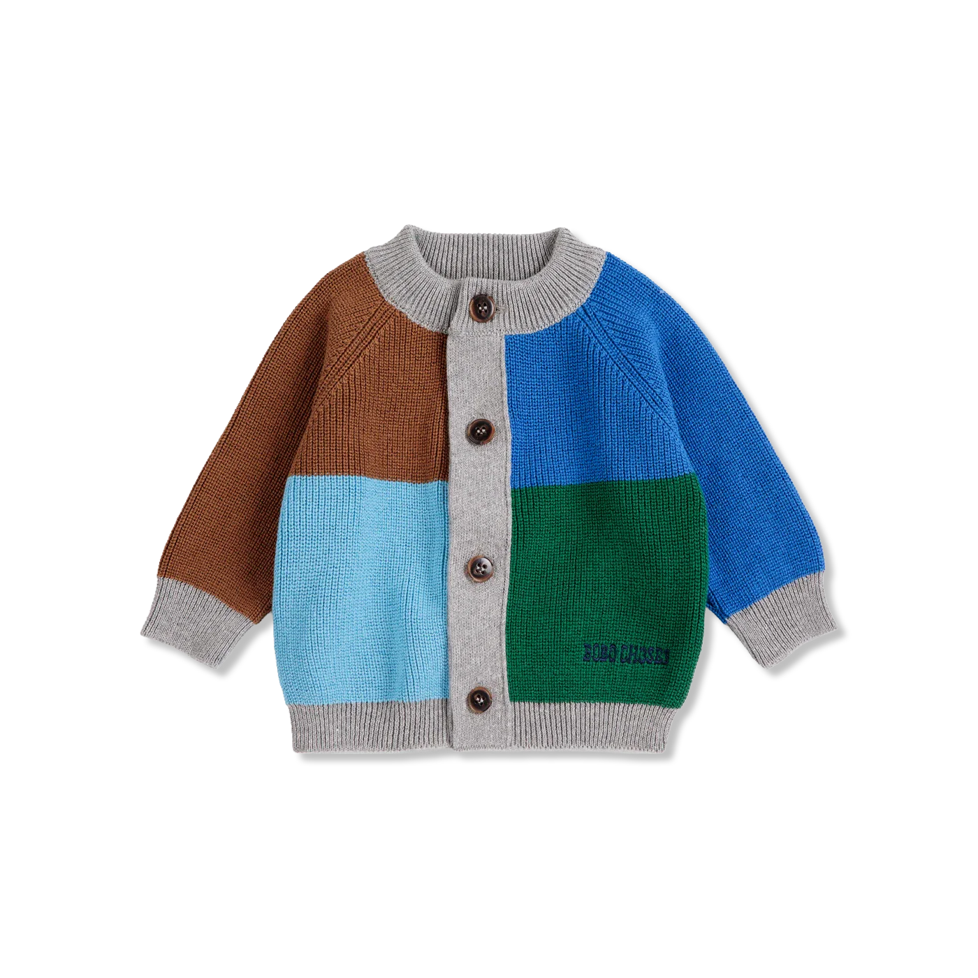 Color block Strickjacken