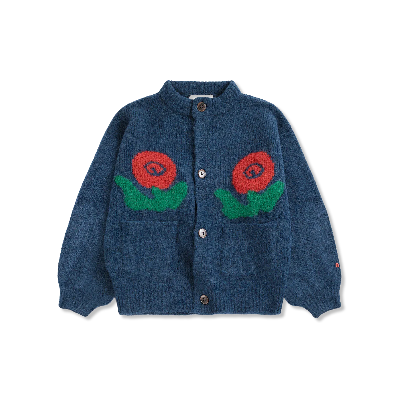 Stamp bloom Strickjacken