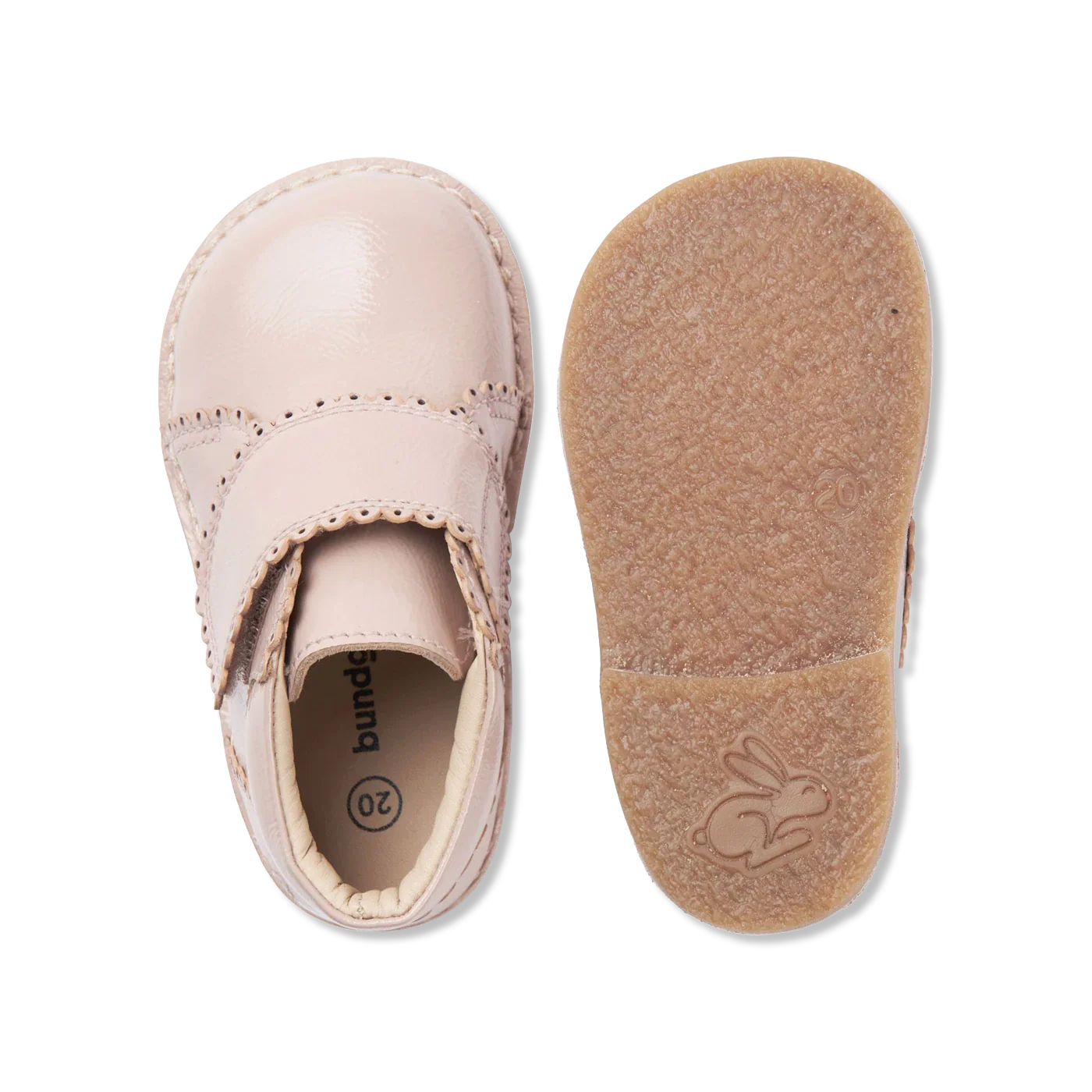 Sage scallop old rose Schuhe