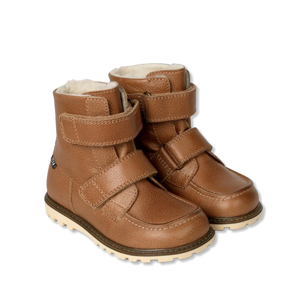 Terry cognac Winterstiefel