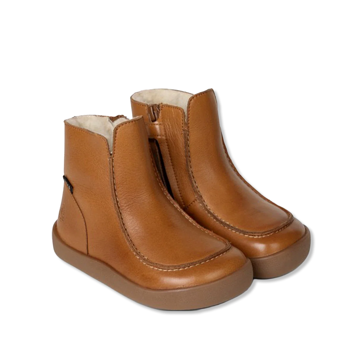Mocca cognac Winterstiefel