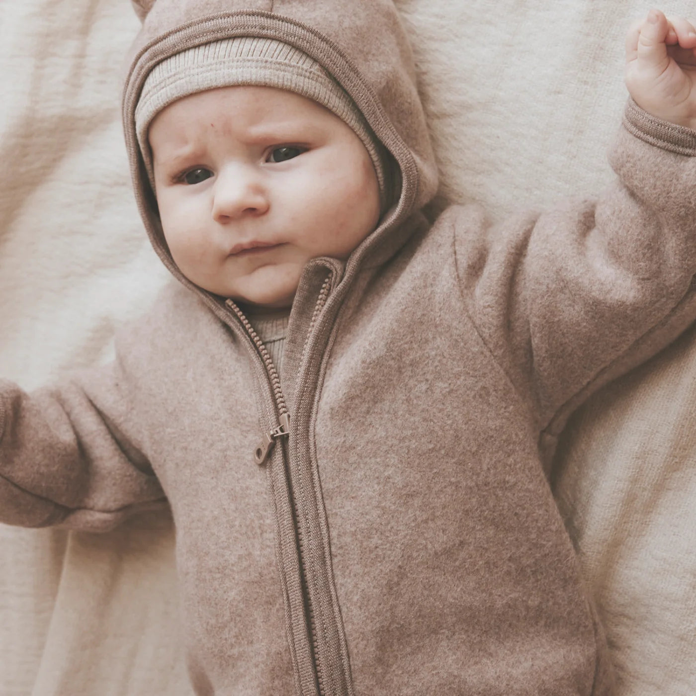 Pram Suit woll-Fleece