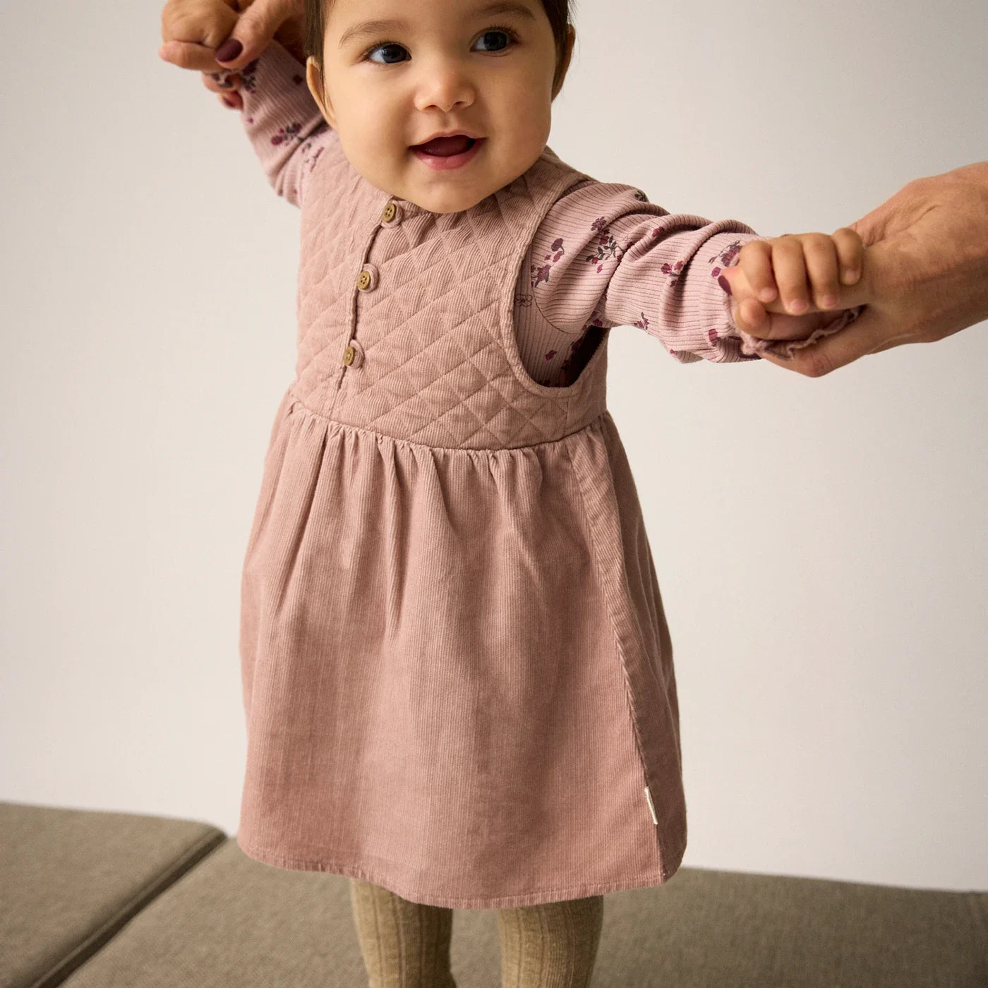Spencer corduroy Kleid