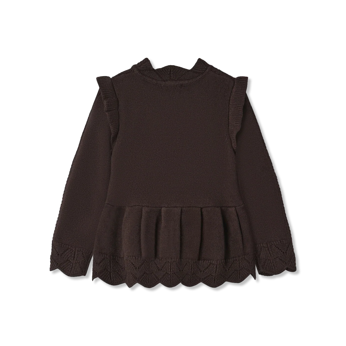 Alilly peplum Strickpullover