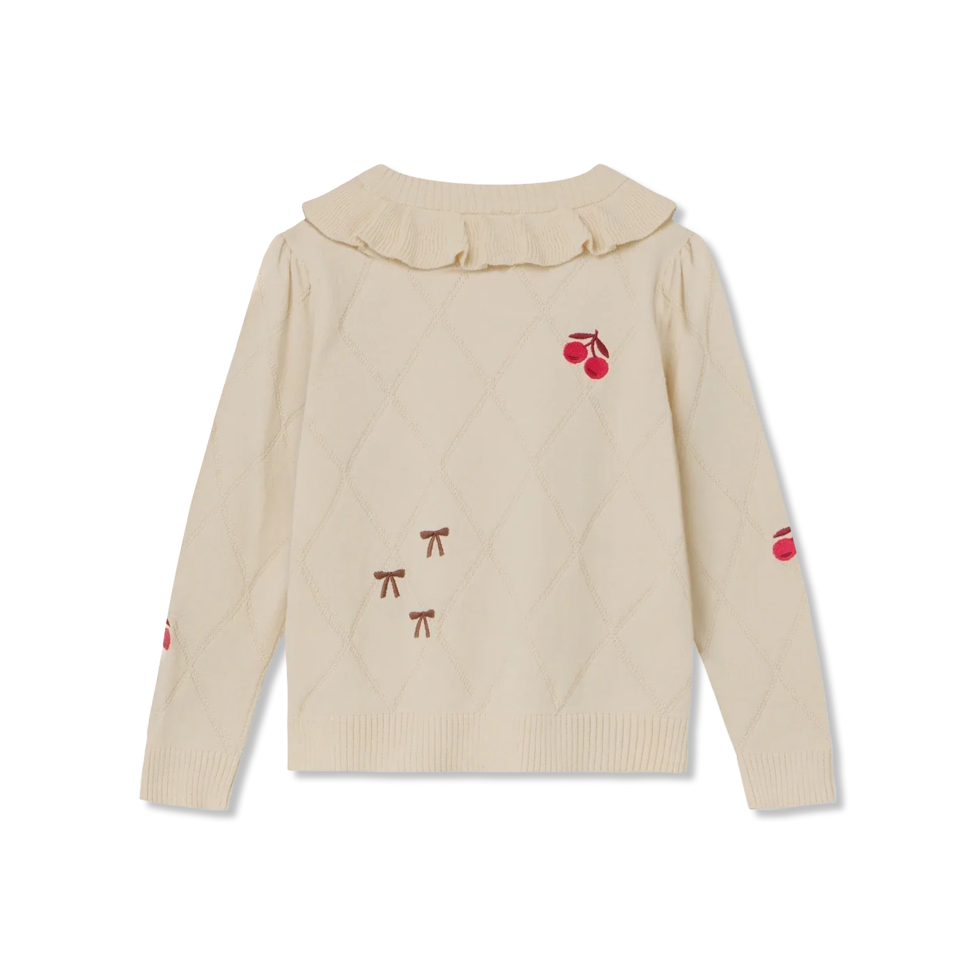 Nova embr. Strickpullover