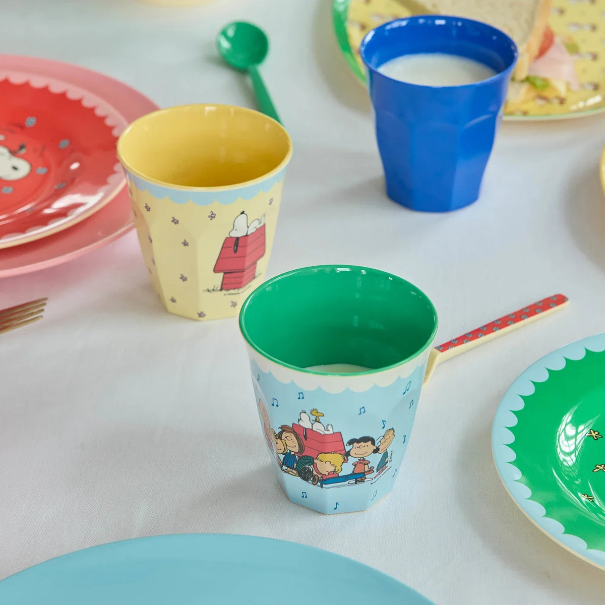 Melamine snoopy Becher