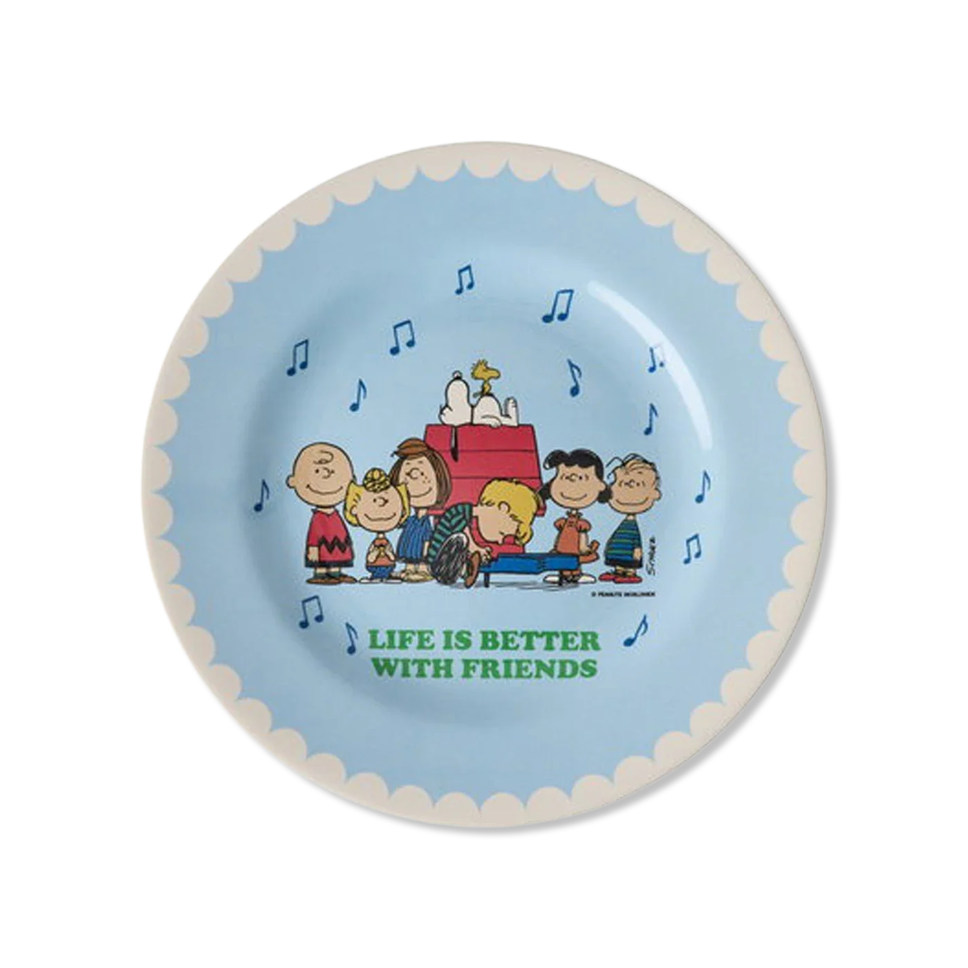 Melamine snoopy Teller