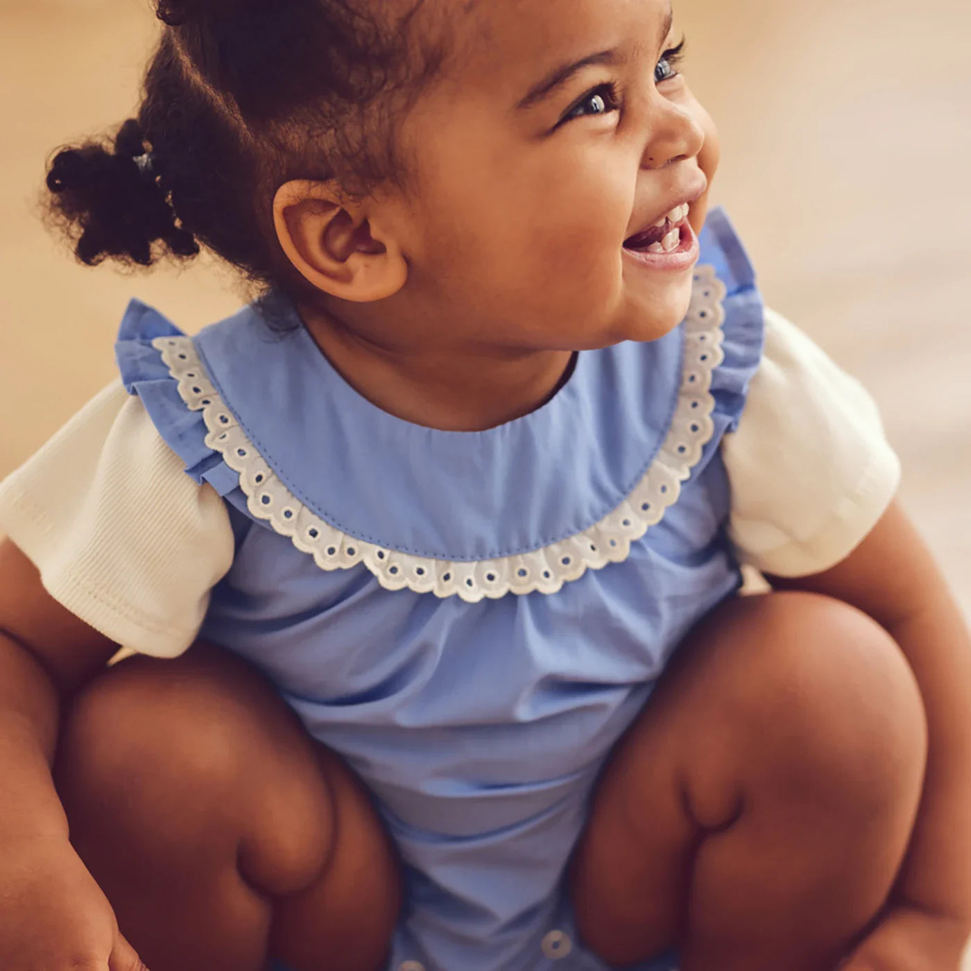 Poplin sommer-Strampler