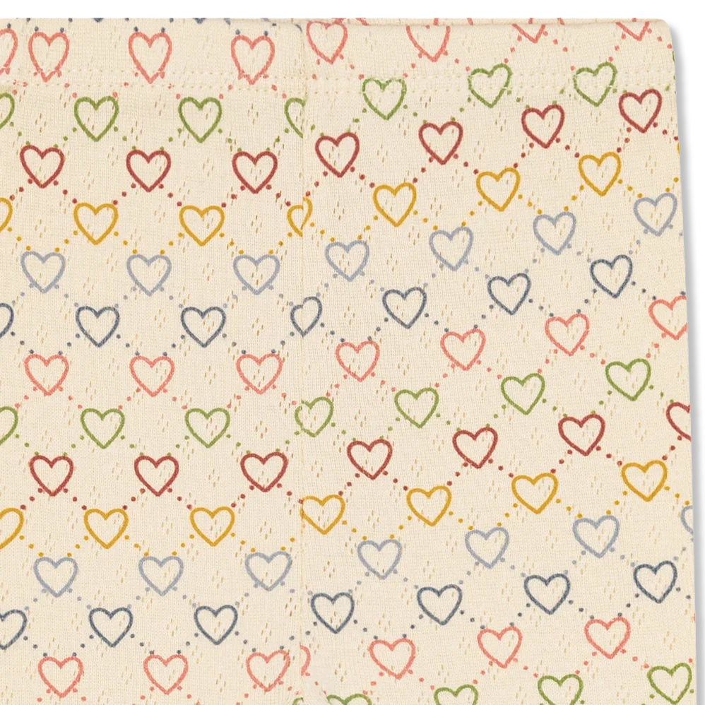 Pointelle hearts spiel