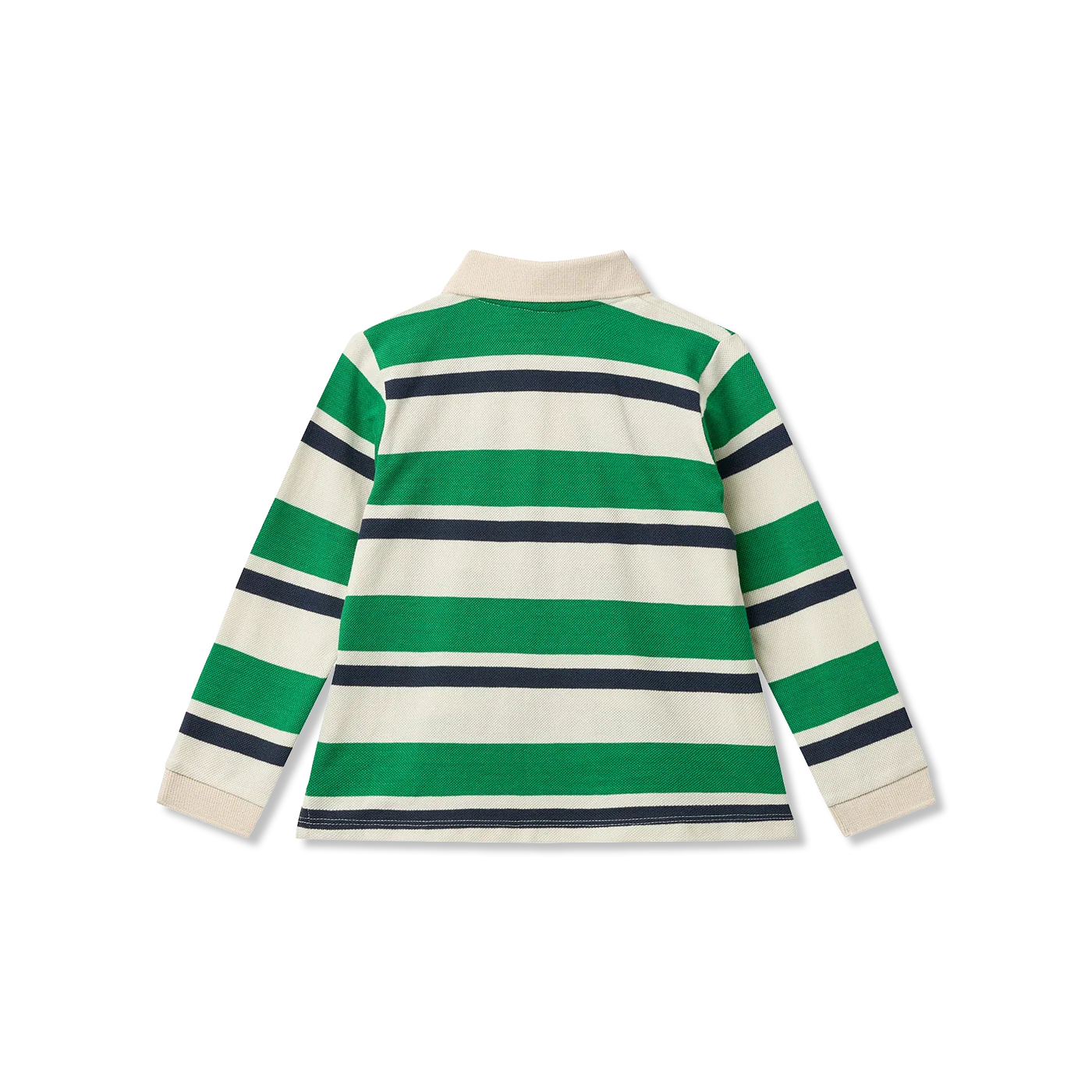 STRIPED POLO langarmshirt