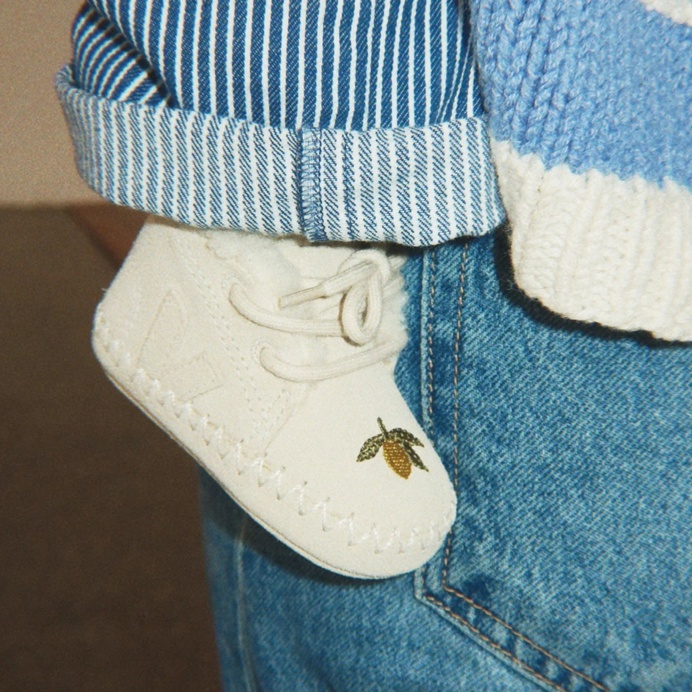 Baby veja x konges slojd Krabbelschuhe