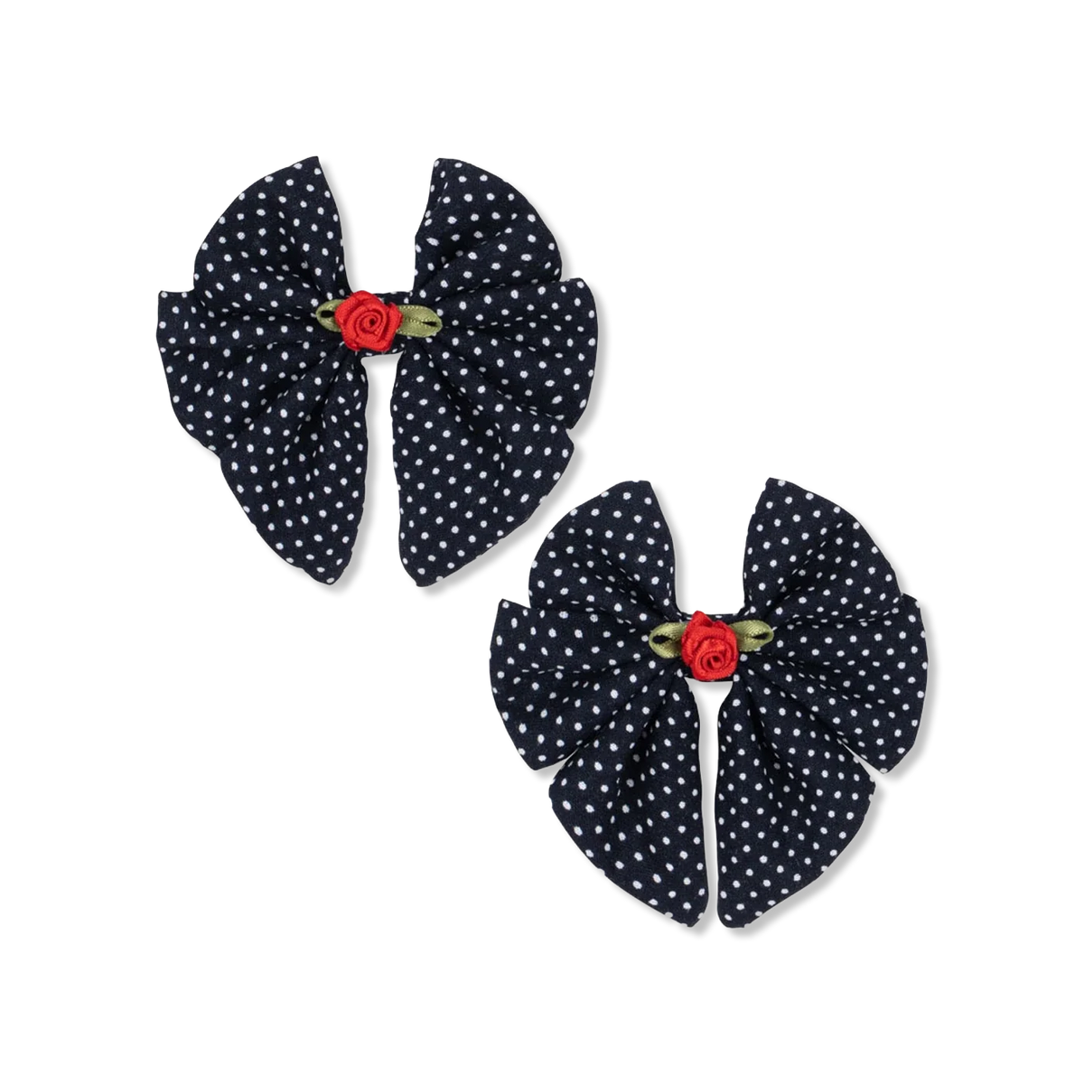 Rose rouge Haarspange