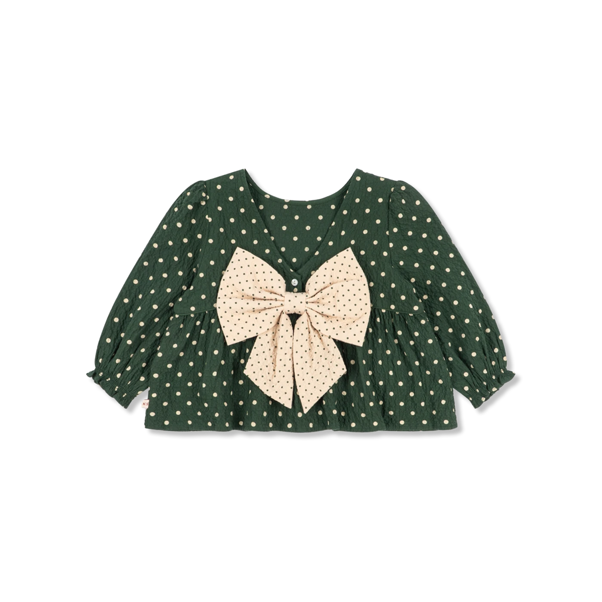 Elin bow Blusen