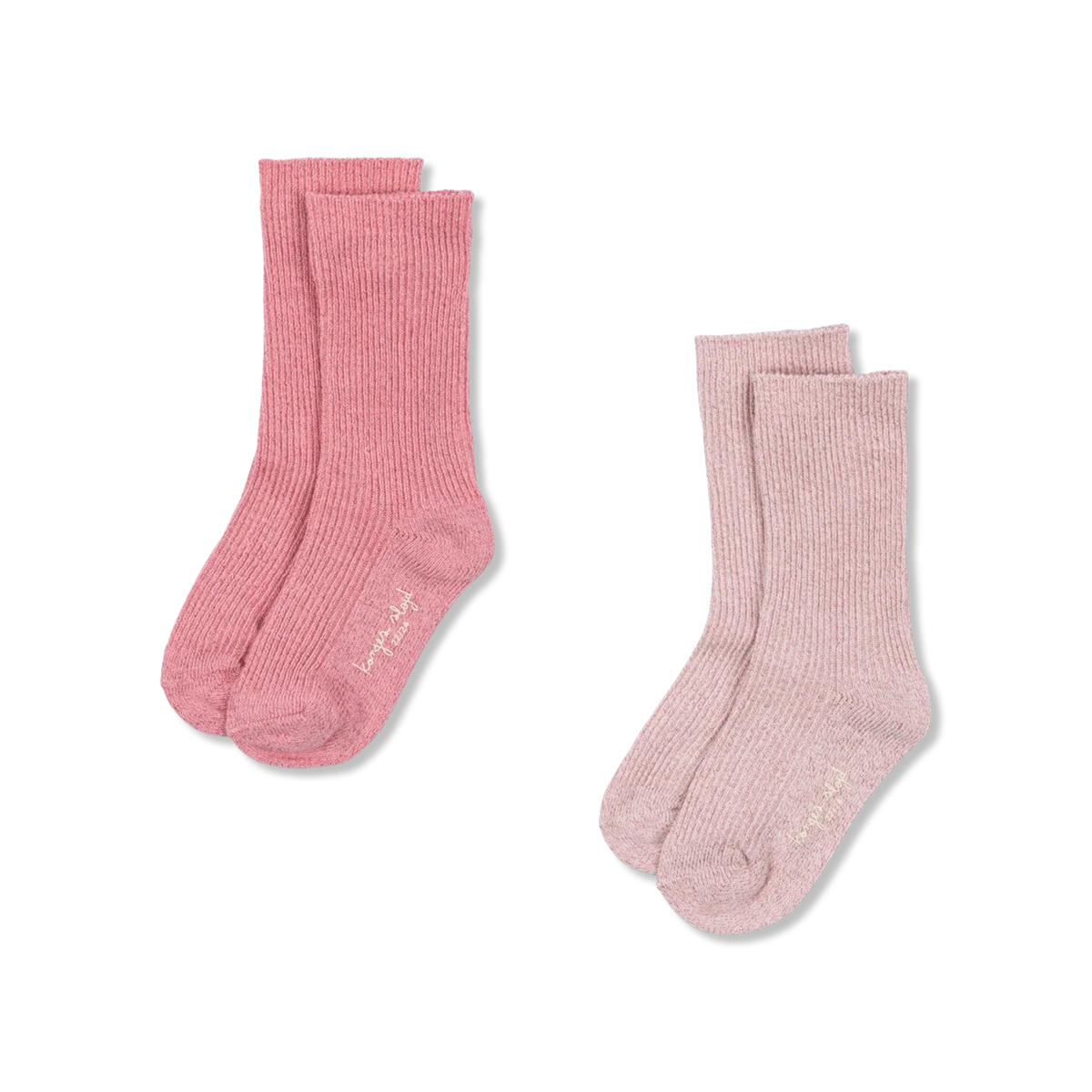 Rib glitter Socken