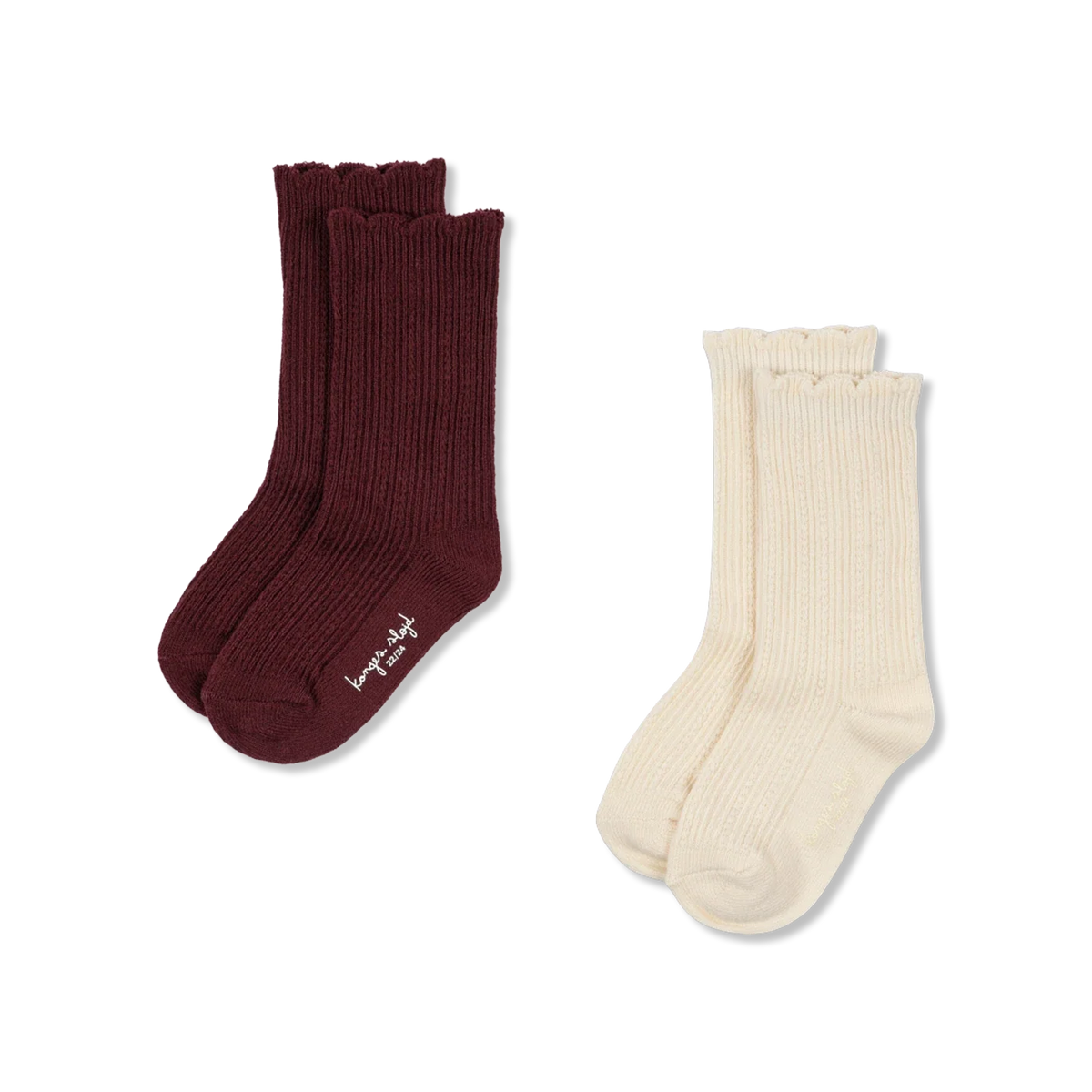 Pointelle Socken